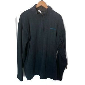 Columbia 1/4 zip blue 2XT